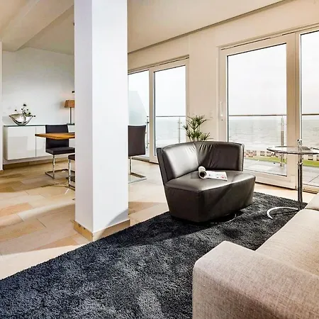 Penthaus 14 Strandvilla Therese Daire Norderney